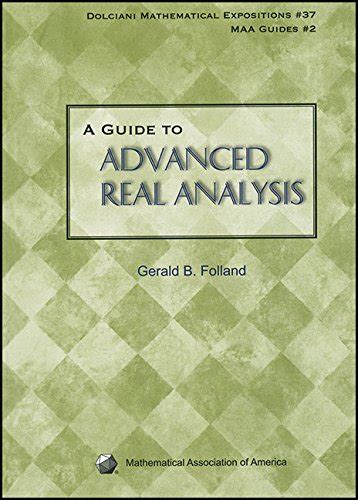 Advanced Real Analysis 1st Edition Doc